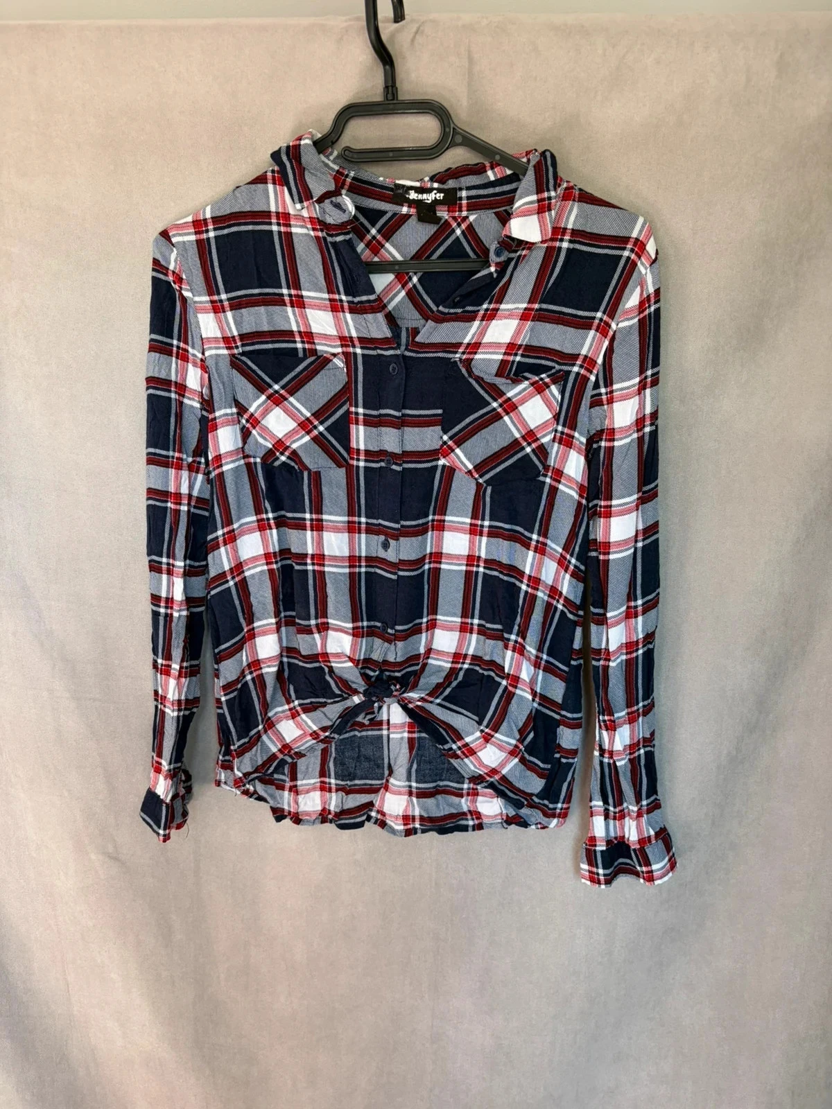 Chemise à carreaux Jennyfer